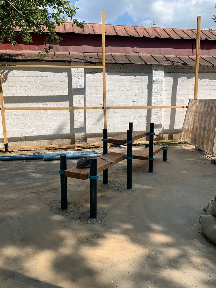 Городская воркаут площадка, Ленинский проспект, г. Москва